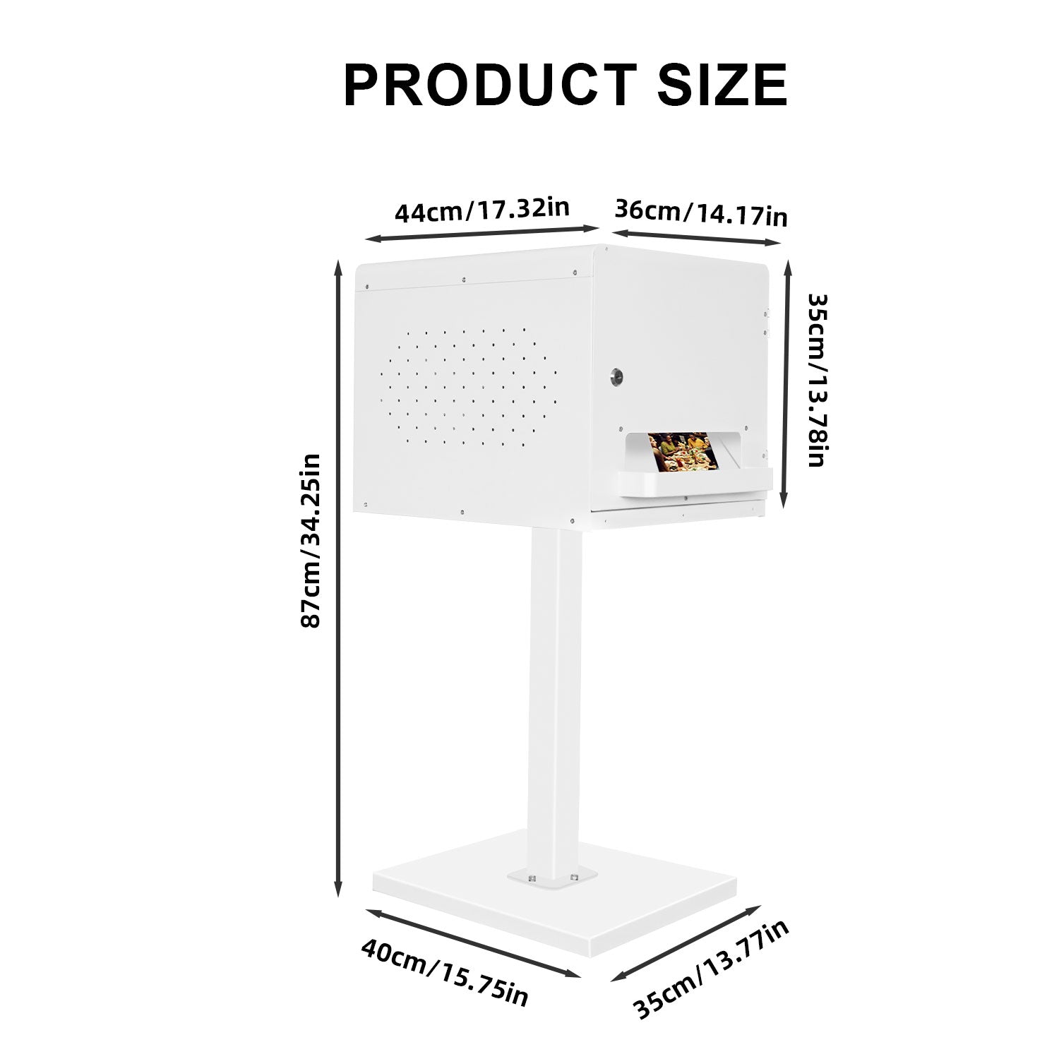 Photo Booth Printer Stand Cover Place Hide Printer for DNP DS620, RX1-HS, QW410 or Hiti525L